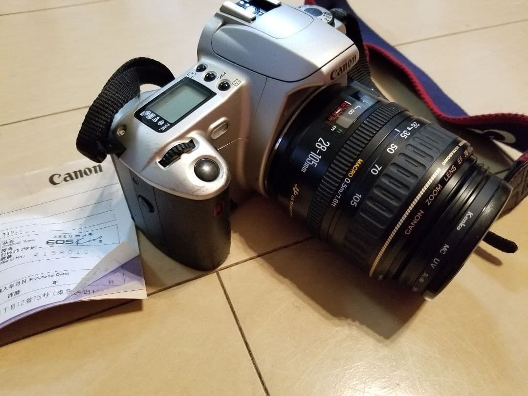 Canon EOS Kiss一眼レフフィルムカメラ