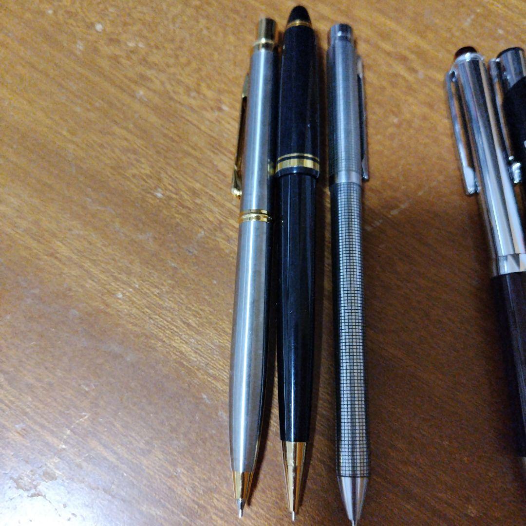 ボールペン 万年筆 シャーペン CROSS 他 K14あり 9本セット