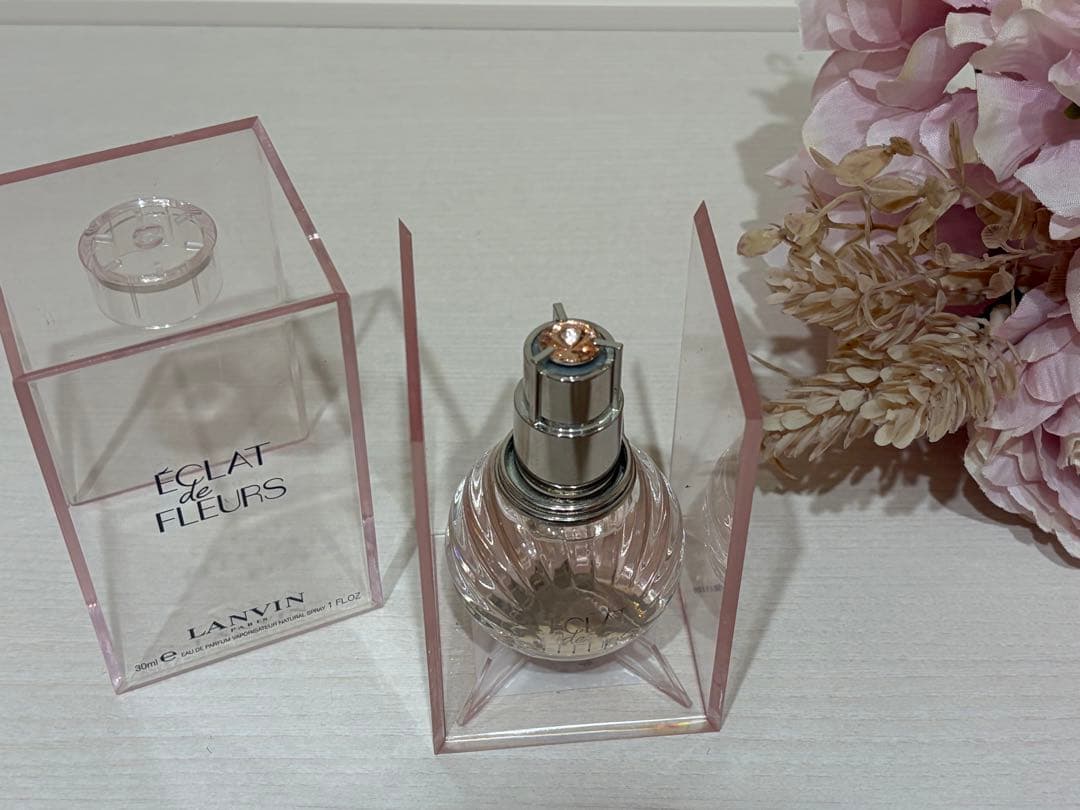 【美品】LANVIN エクラドゥフルール オードパルファン30mL 香水