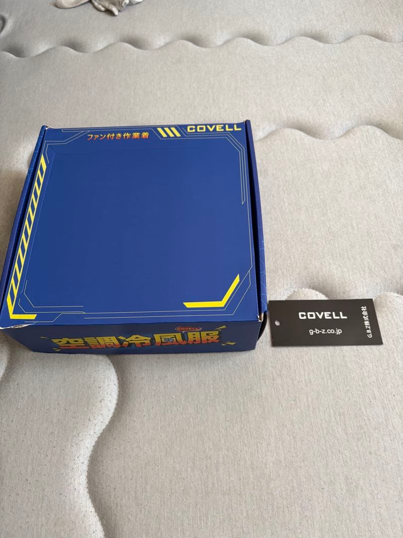 空調冷風服フルセット COVELL 2025年制 32V ファン付き 3L