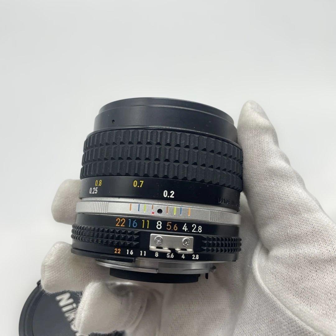 Nikon AI-S Nikkor 28mm f2.8 広角 単焦点レンズ