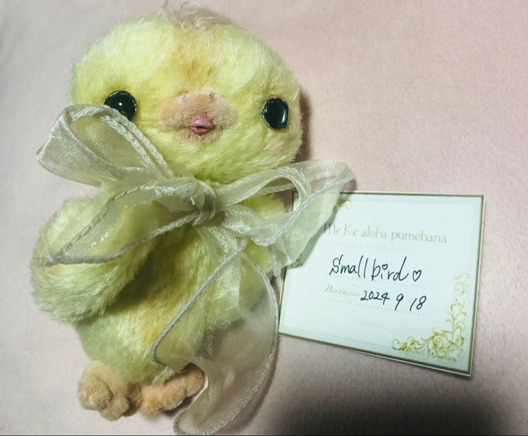 作家様　ハンドメイド　ぬいぐるみ　鳥　ひよこ　バード