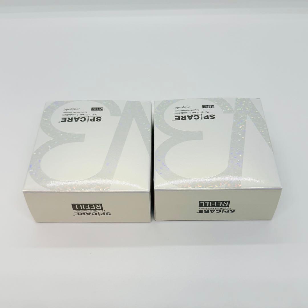 スピケア V3ブリリアントファンデーション レフィル【2個】正規品 ロット番号付