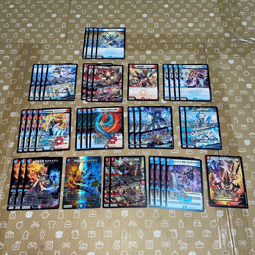 デュエマ　ドキドキ強いデッキ　２５の王道　開封済み　デッキ　8種セット