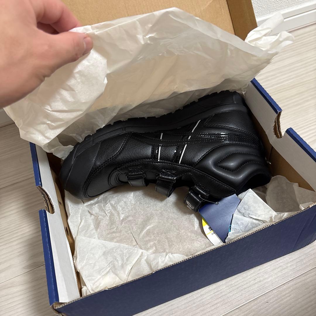 ASICS ブラック ハイカット安全靴