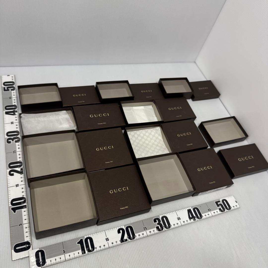 【本日限定値下げ】GUCCI グッチ 超超大量 空箱 129点 まとめ