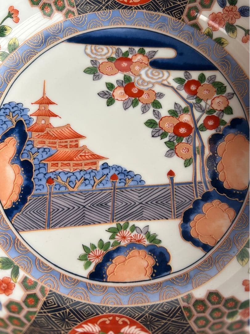 三洋陶器 龍峯窯 古伊万里様式 色絵 金彩 鉢 ボウル 和食器 陶器