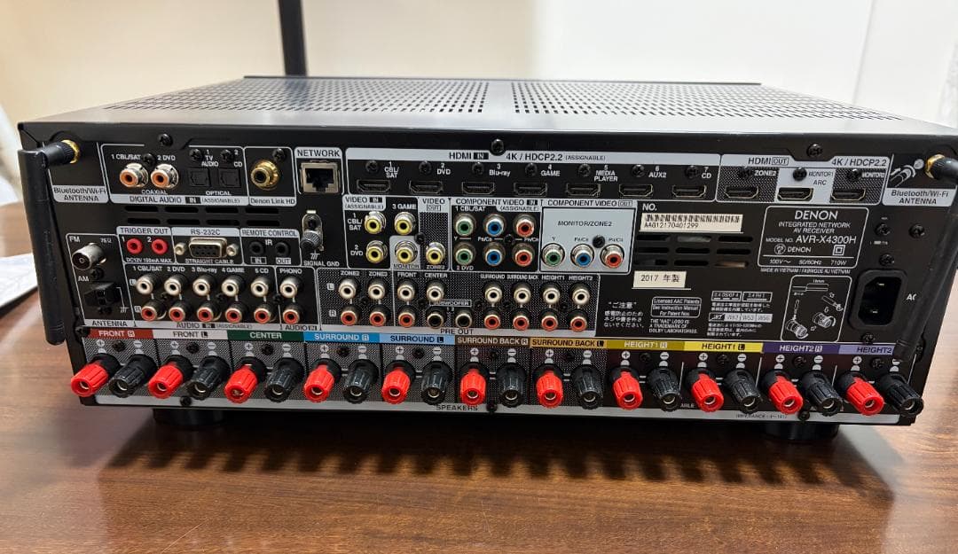 DENON AVR-X4300H AVアンプ
