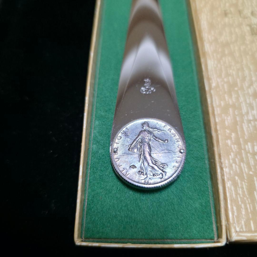 ELOI PERNET ペーパーナイフ ナイフ 1フラン硬貨