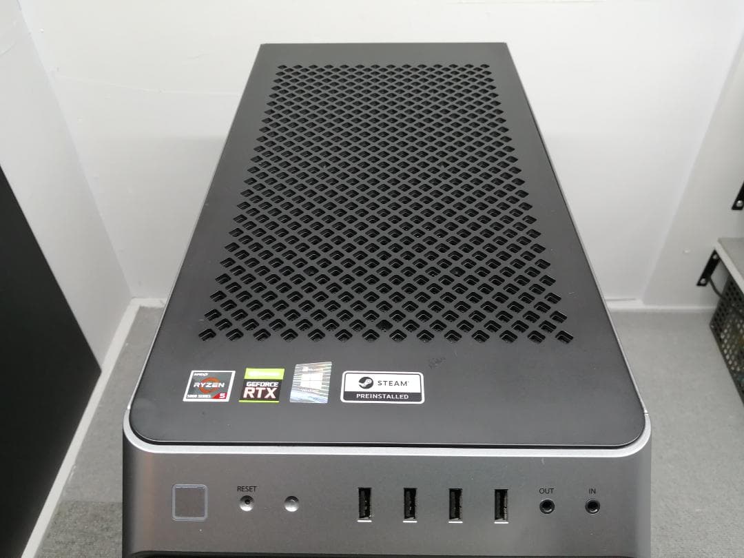 美品 GALLERIA PCケース ATX対応 グレー