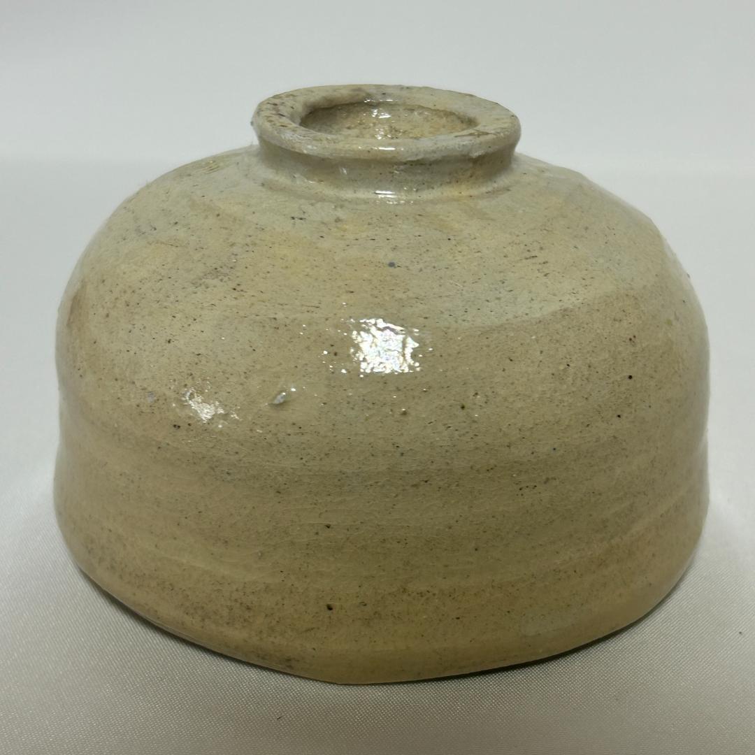 楽焼 抹茶椀 在銘 楽七 茶道具 茶器 陶器 古民家絵