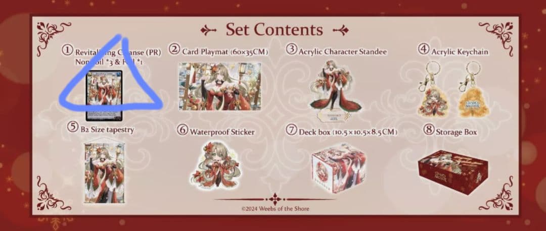 限定品 Kongming, Merchandise Set