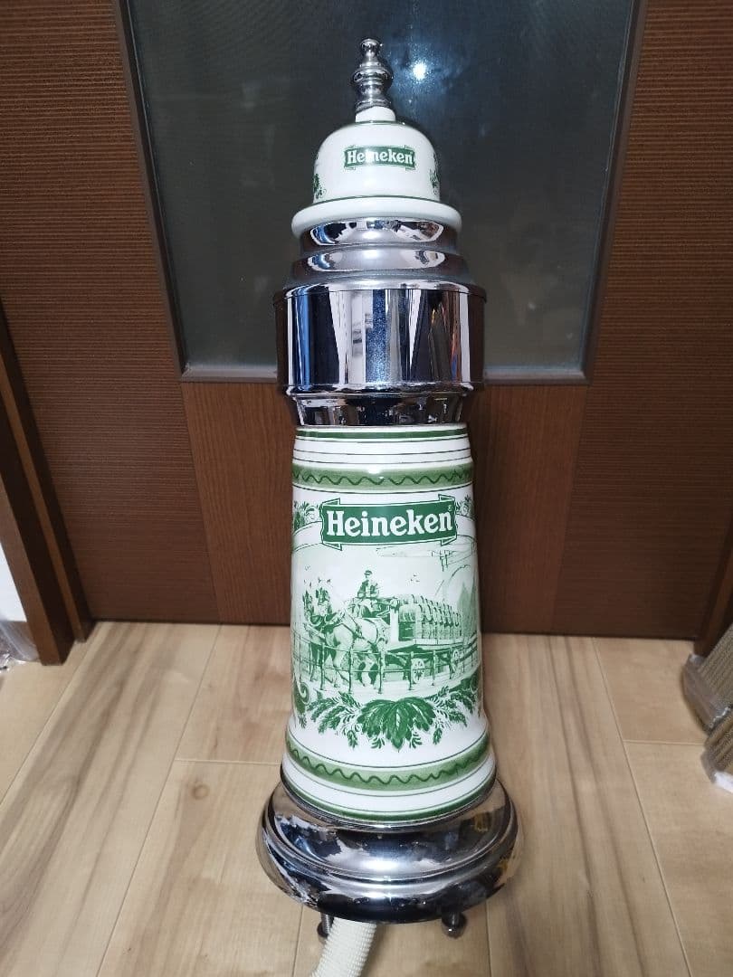 【希少】ハイネケン 陶器製 ドラフトタワー