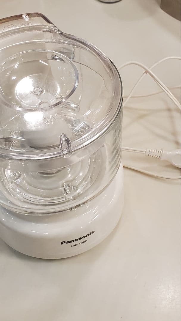 Panasonic フードプロセッサー MK-K48P-W