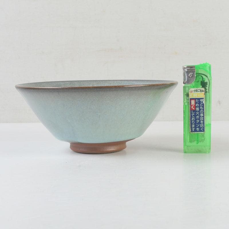 茶道具　無形文化財　宇野宗甕作　釣窯　茶碗　共箱　C　9943