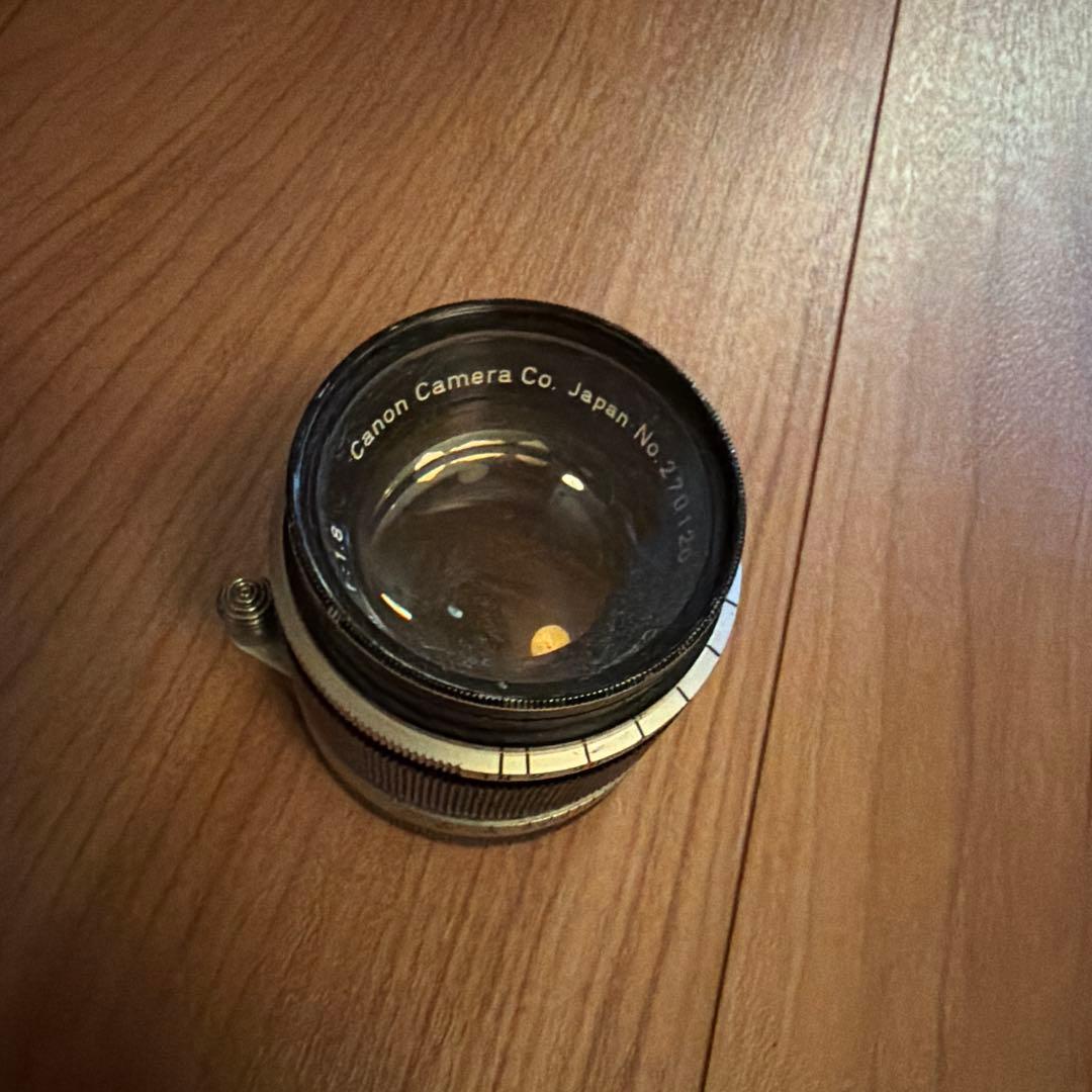 Canon P + Canon Lens 50mm f/1.8 + 革ストラップ