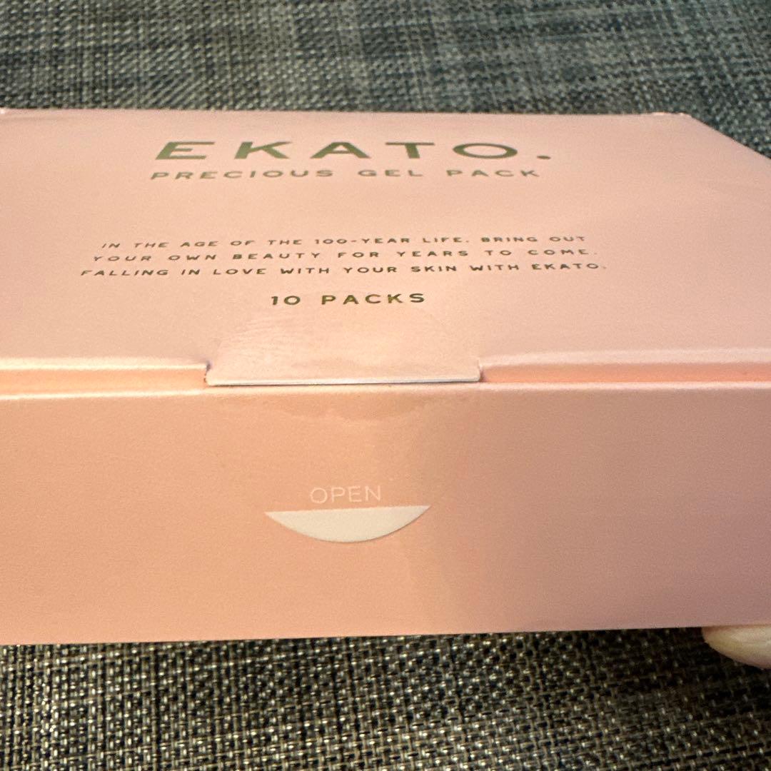 パック・フェイスマスク EKATO. PRECIOUS GEL PACK 10 PACKS