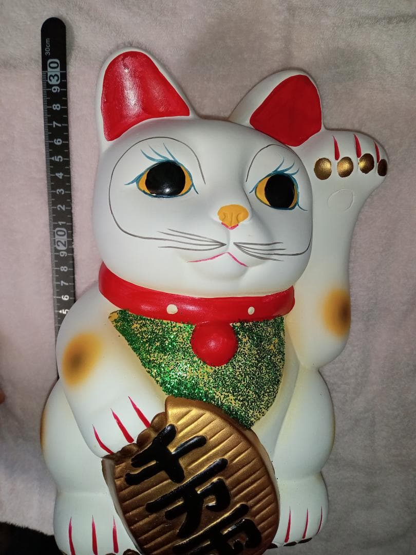 【美品＆ヴィンテージ】招き猫　貯金箱