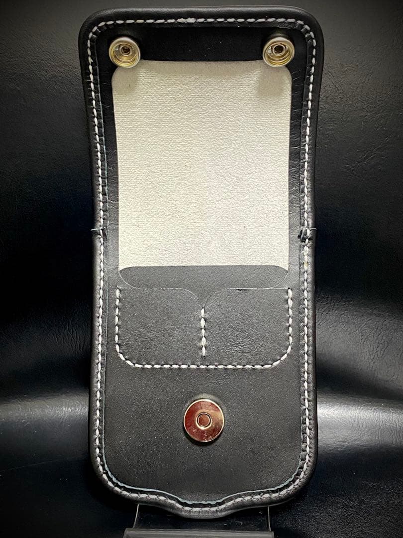 【レザーハンドメイド_全て手縫い】ドロップインダーツケースNo.79