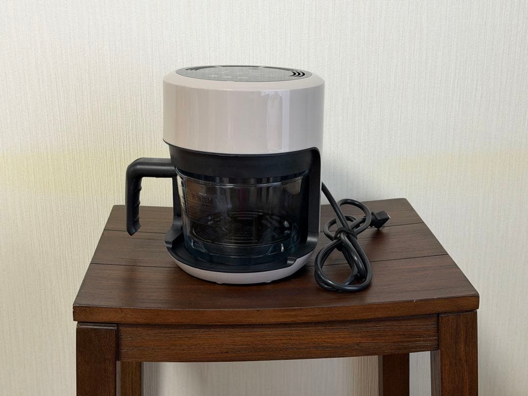 Potili グレージュ　ガラスノンフライオーブン