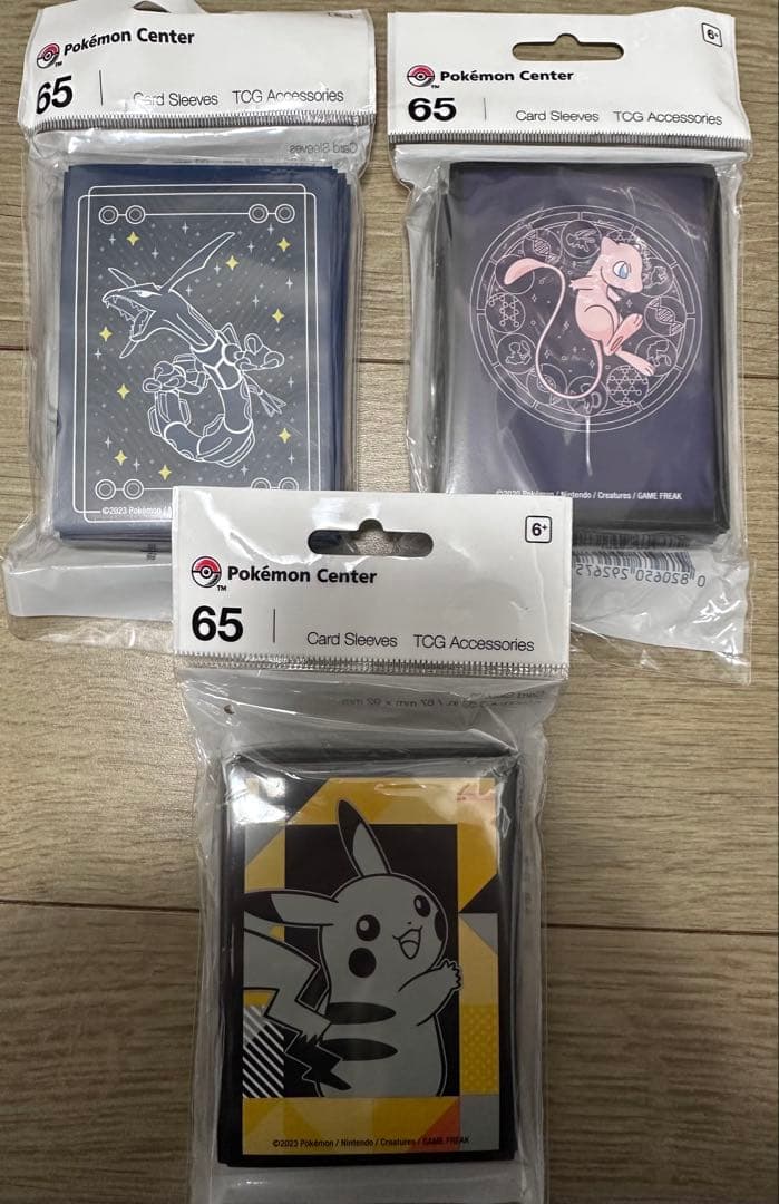 WCS2023 ポケモンカードスリーブ 6種セット イーブイ ブラッキー ミュウ