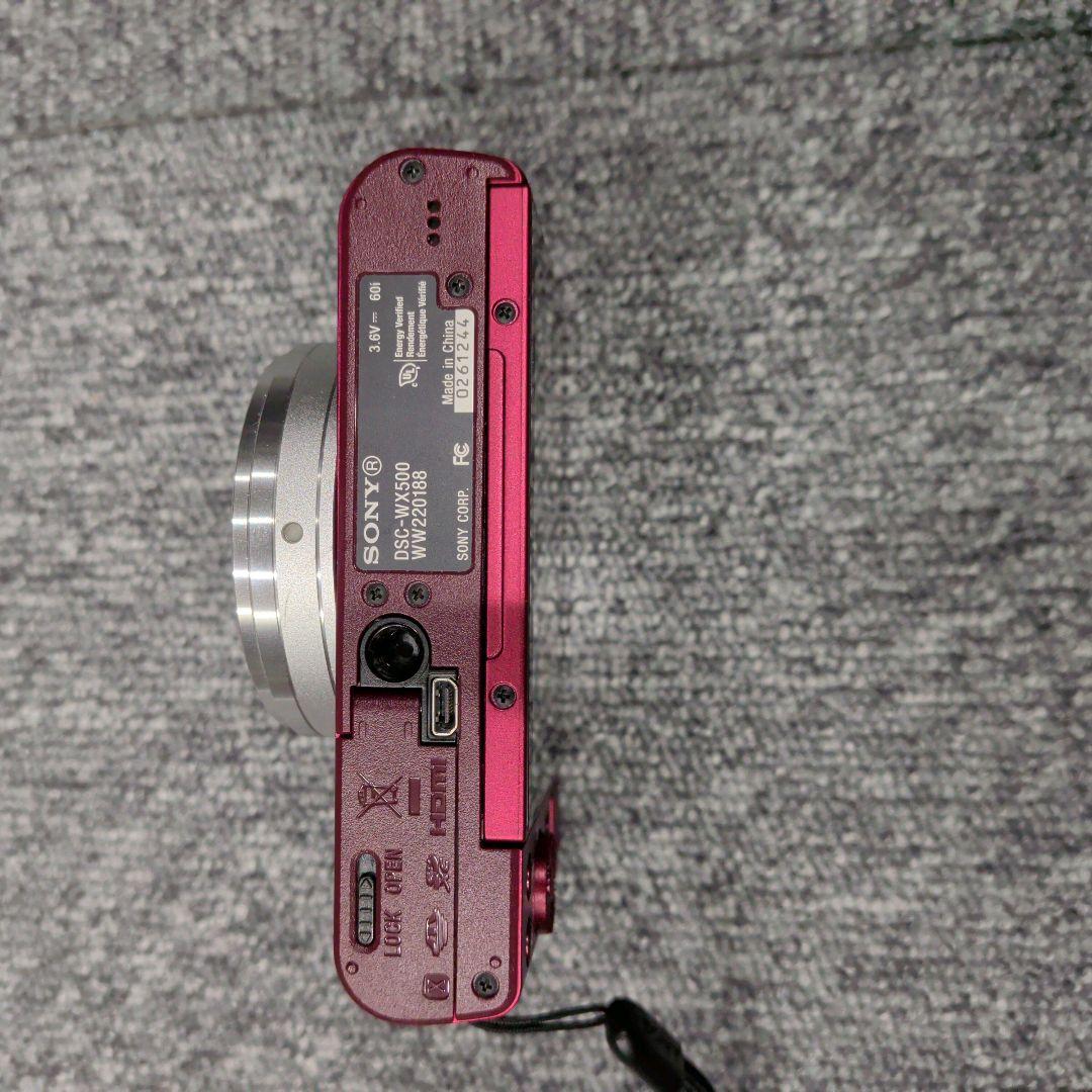 【極美品】SONY DSC-WX500 レッド 30倍ズーム