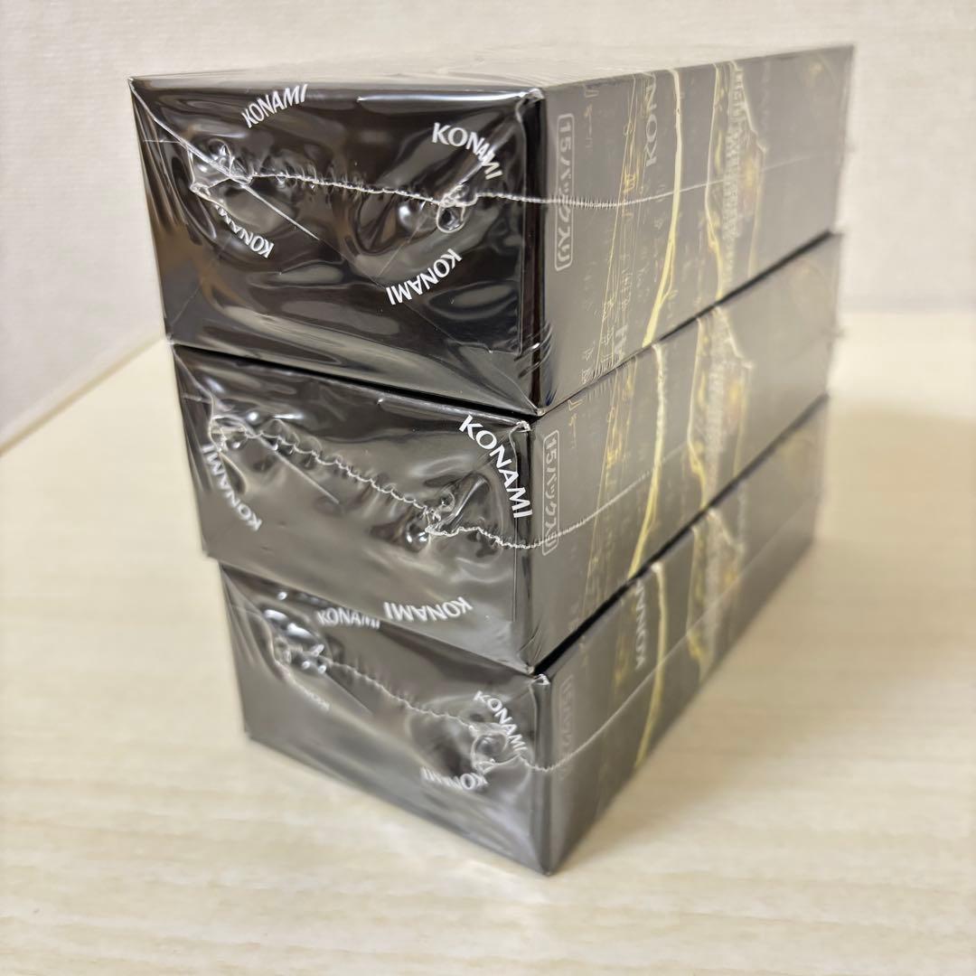 遊戯王 リミットオーバーコレクション 3BOX 特典パック シュリンク付き
