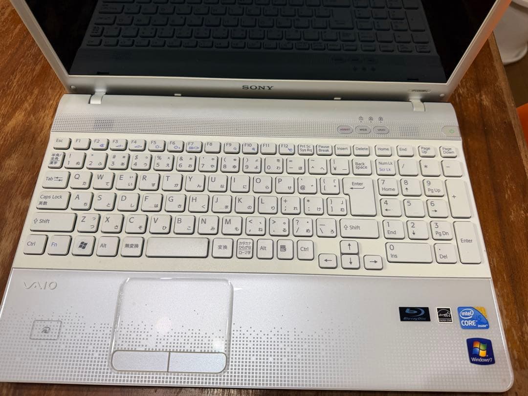 SONY VAIO Eシリーズ ホワイト ノートPC PCG-71311N