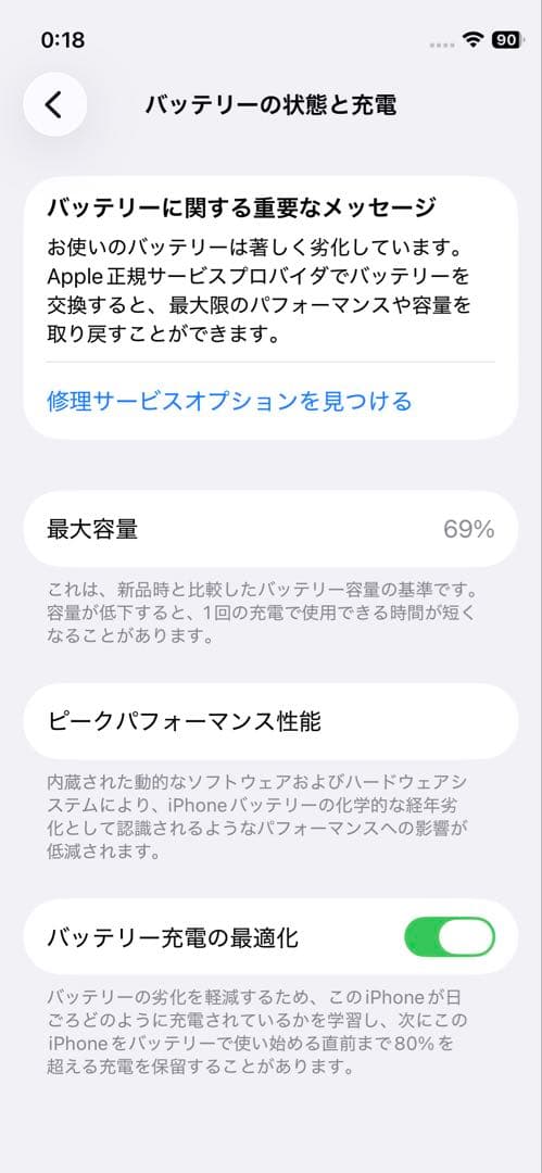 iPhone12 mini 128GB 本体