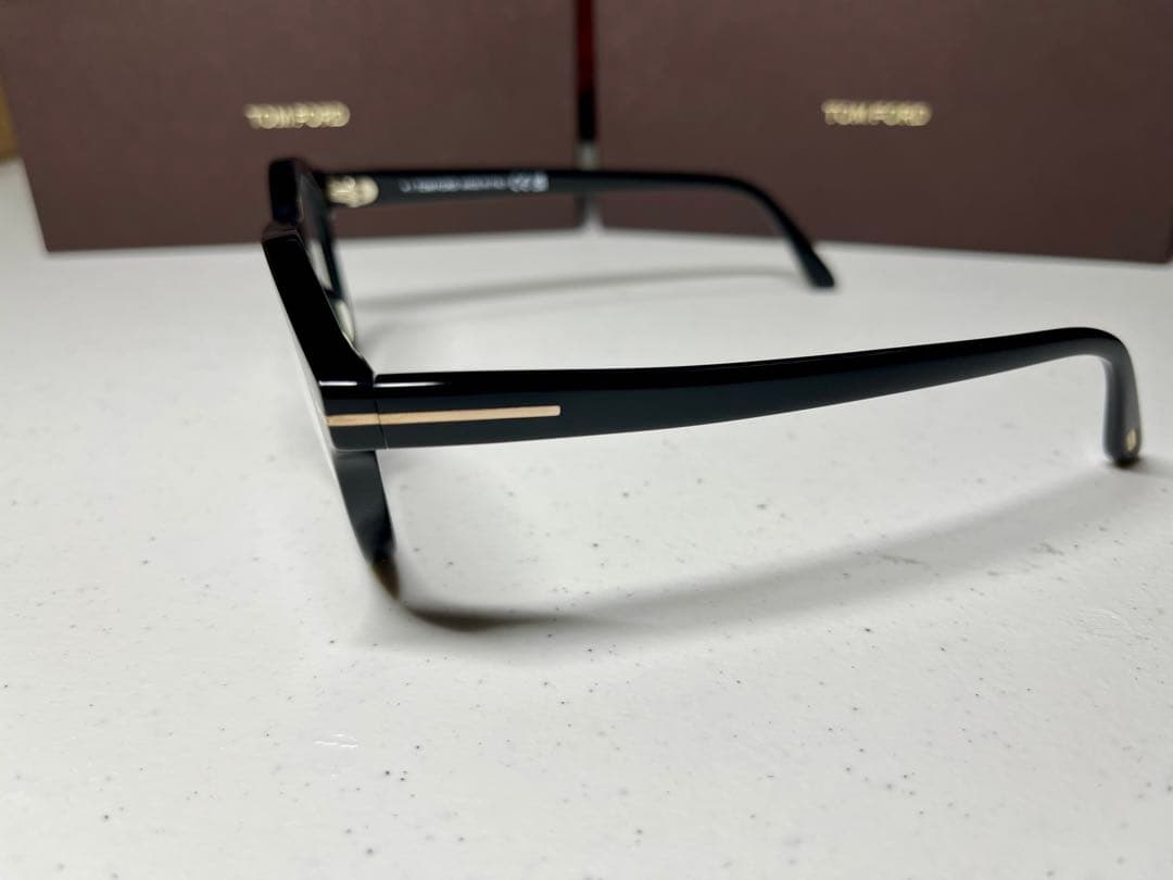 TOM FORD トムフォード TF5887B ECO ブラック定価5.5万眼鏡