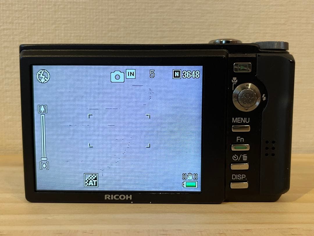 動作品 RICOH R10 ブラックコンデジ #26038