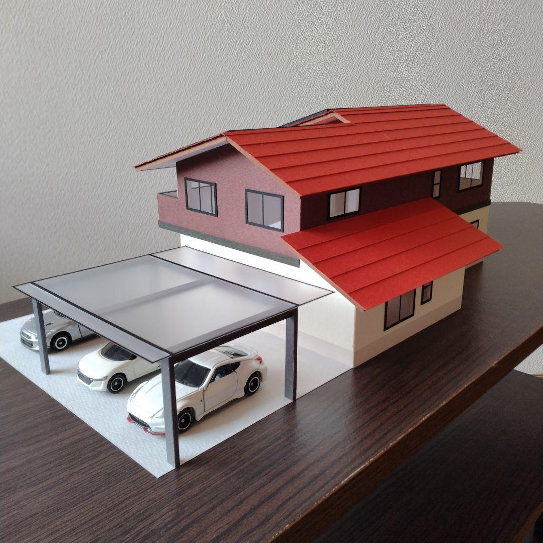 50分の1，2階建て内外模型No.92『スイーツ・さくらんぼ10』