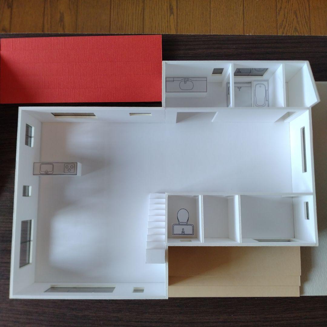 50分の1，2階建て内外模型No.92『スイーツ・さくらんぼ10』