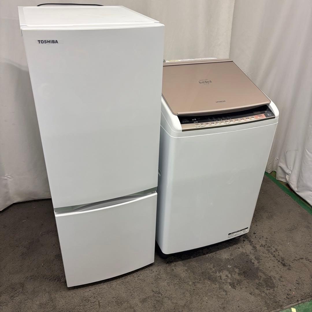 設置無料❤️　冷蔵庫　乾燥付き洗濯機　7キロ　一人暮らし　家電セット　綺麗　中古