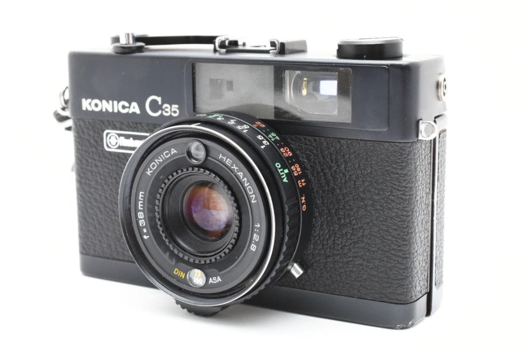 KONICA　C35 flash matic　38mm F2.8　NO335