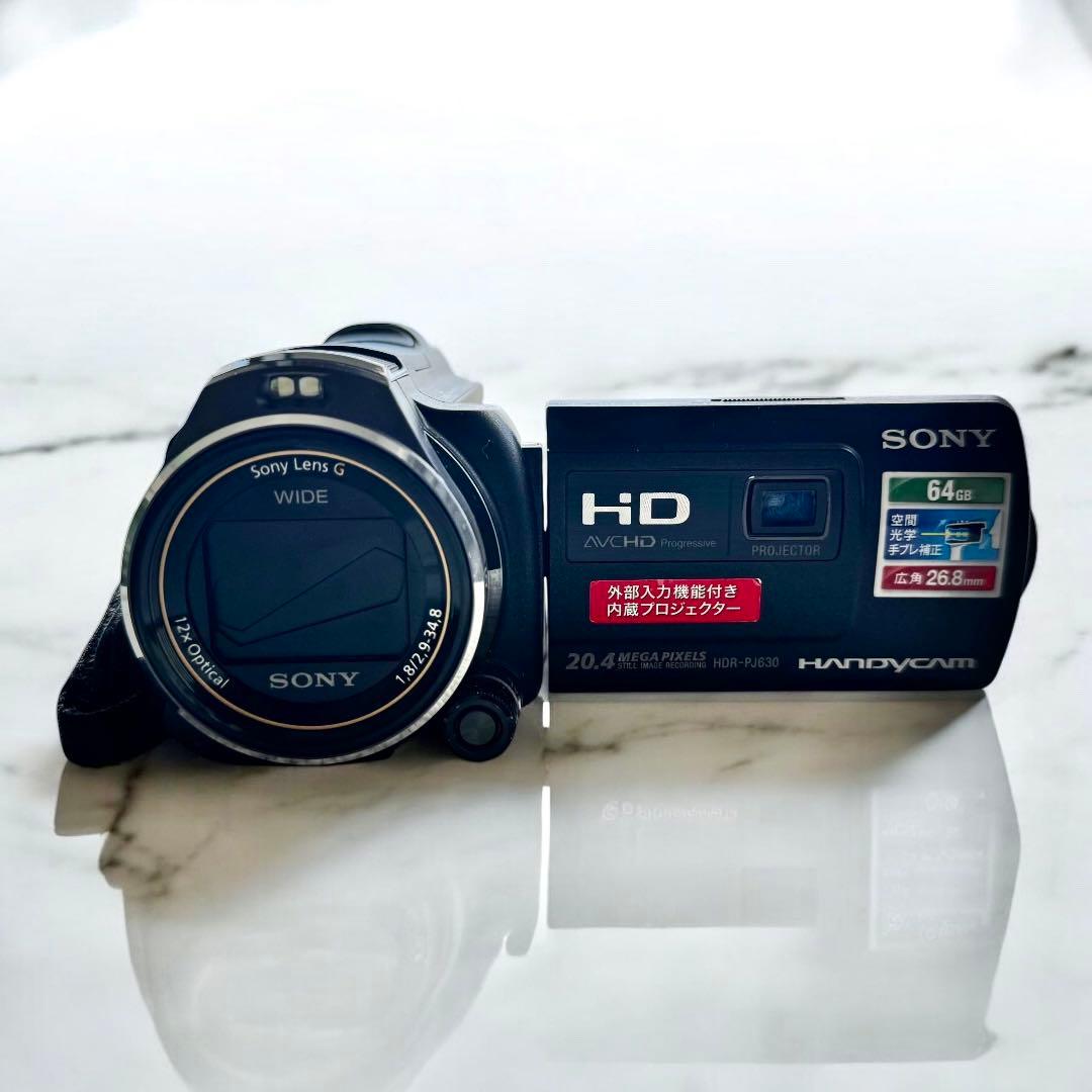 【本日限りセール】SONY ソニーハンディカムHDR-PJ630V ビデオカメラ