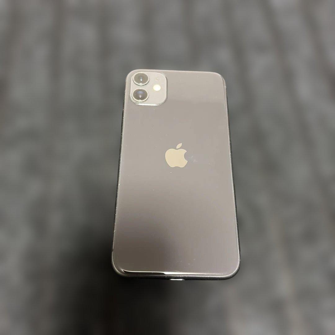 mrHh iPhone11 128G ブラック SIMフリー 箱付き