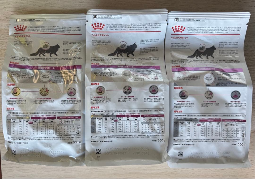  CANIN 腎臓サポート 500g×3袋