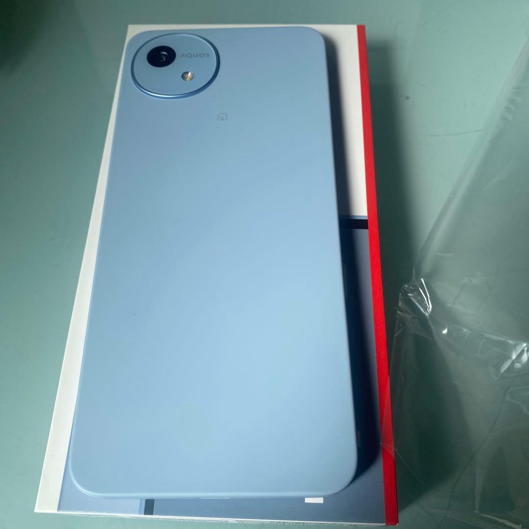 AQUOS wish4 SH-52E ライトブルー 本体