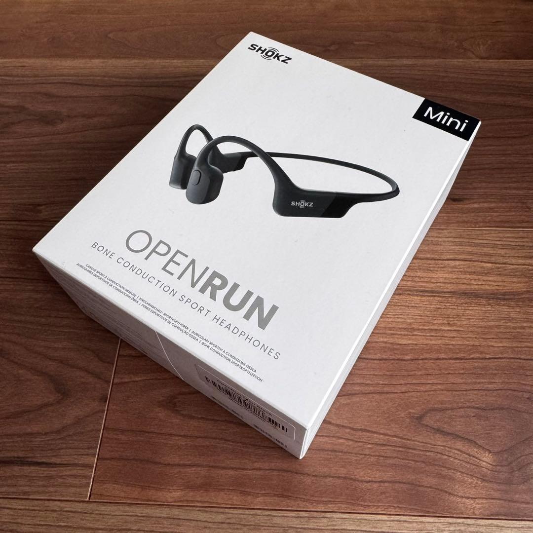SHOKZ ワイヤレス骨伝導イヤホン Open Run Mini