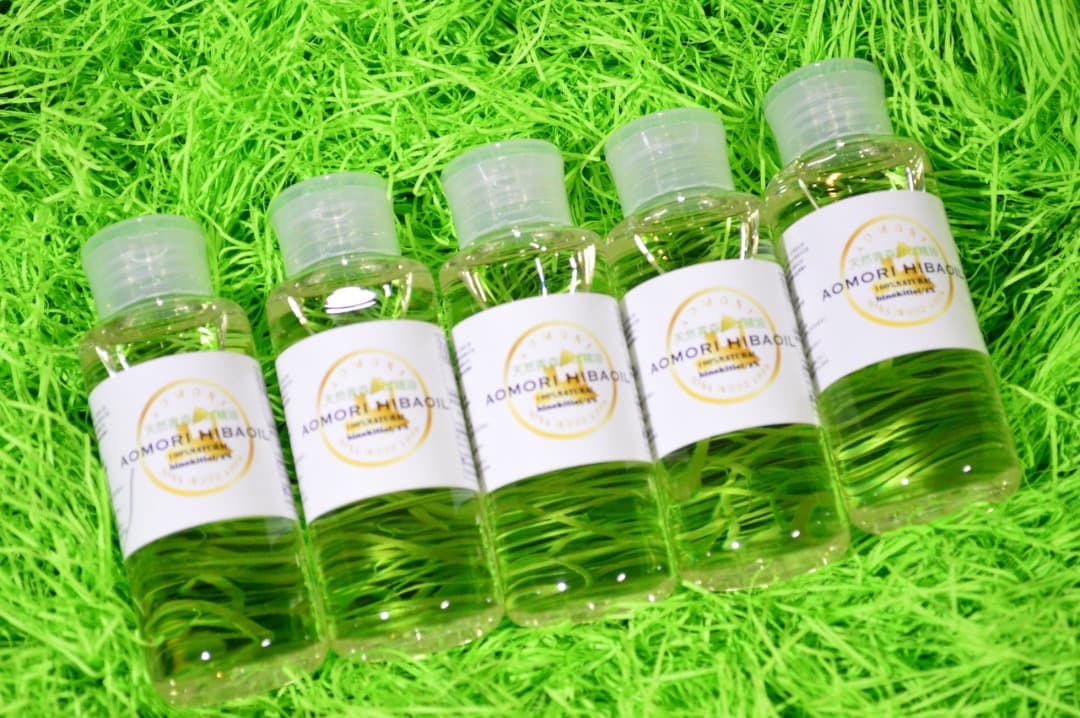 天然青森ひば精油 100ml×5本/産地直送！青森ひば油/エッセンシャルオイル