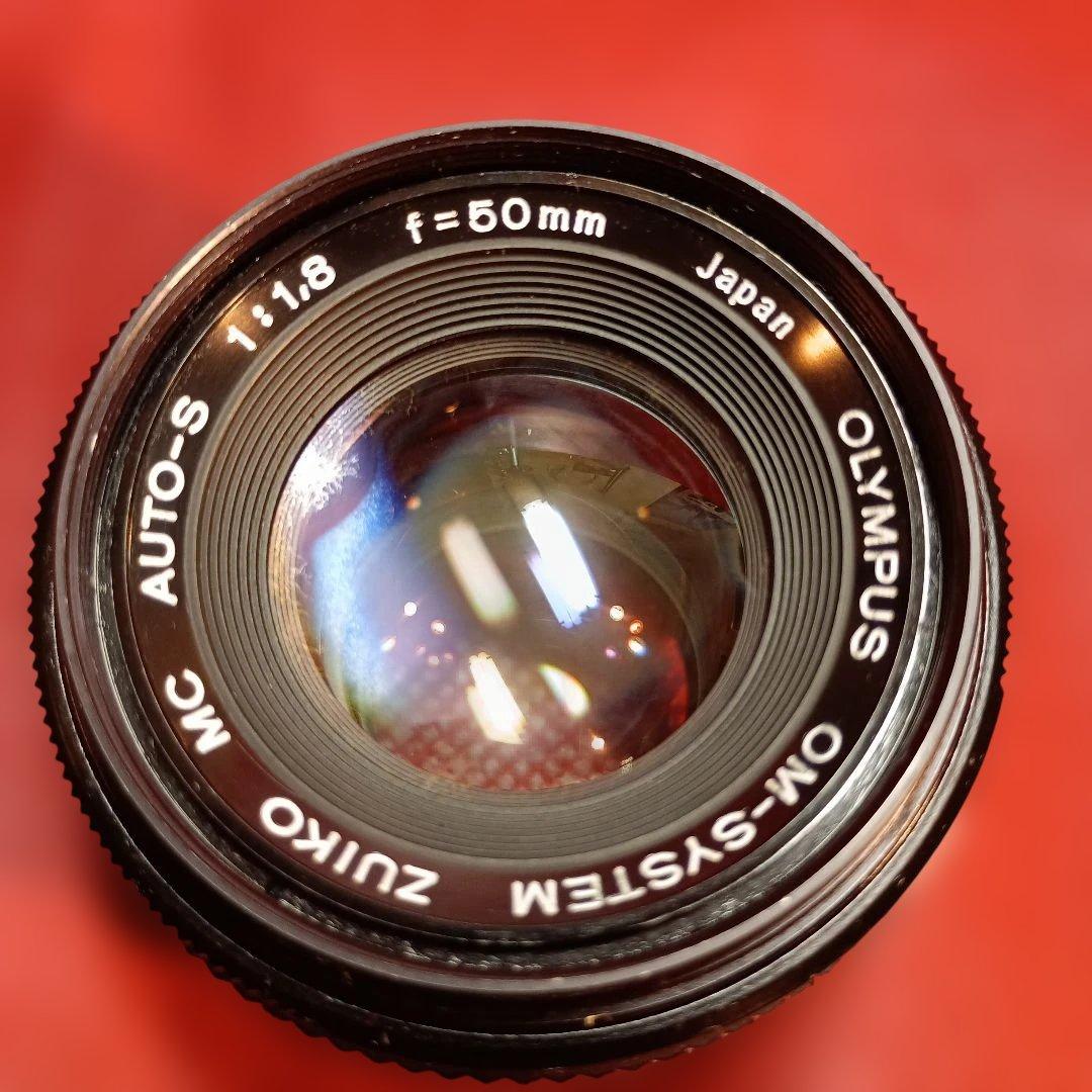 OLYMPUS 一眼レフカメラ 50mmレンズ付きジャンク品