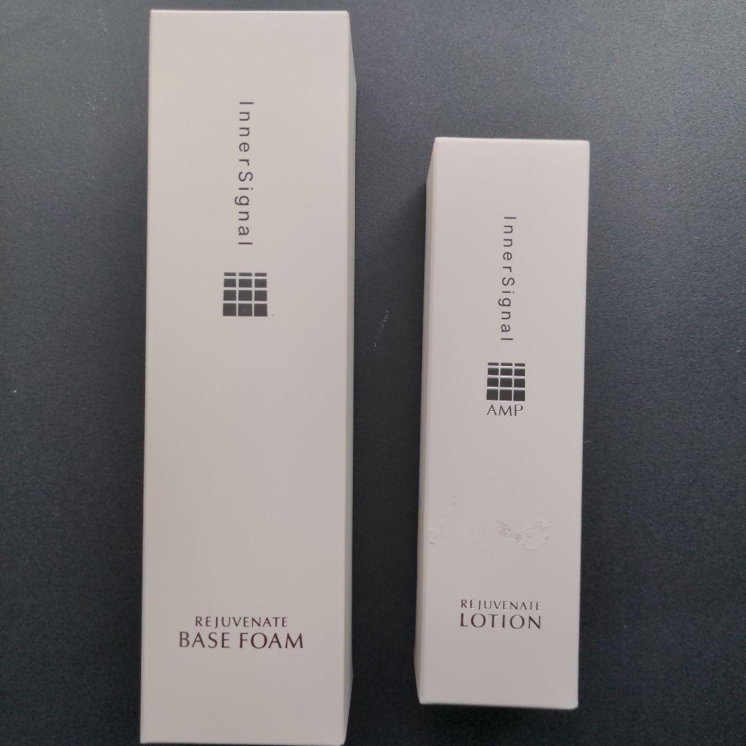 InnerSignal 泡状洗顔料 薬用化粧水 保湿クリーム 3点セット