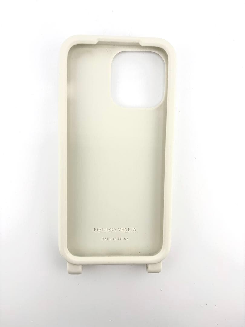 Bottega Veneta イントレチャート ホワイト iPhoneケース