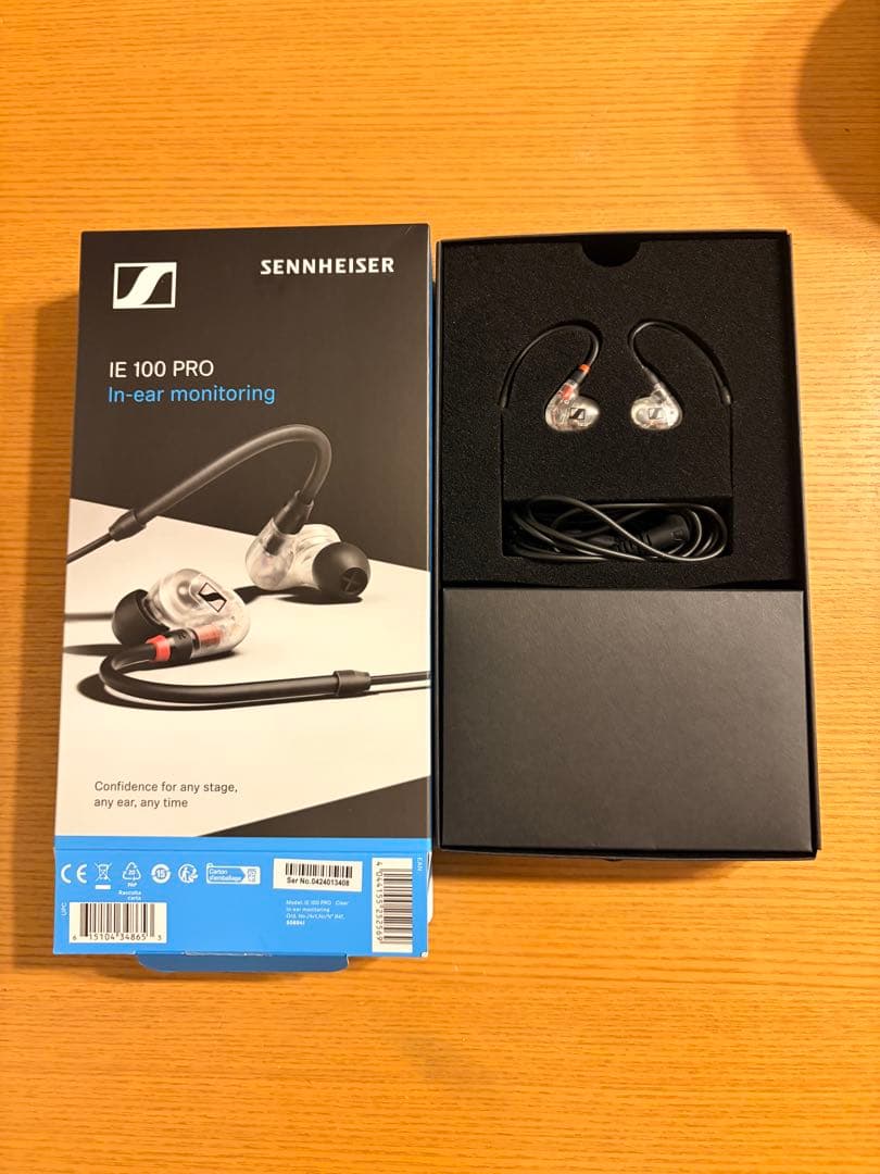 SENNHEISER IE100PRO モニターイヤホン 美品