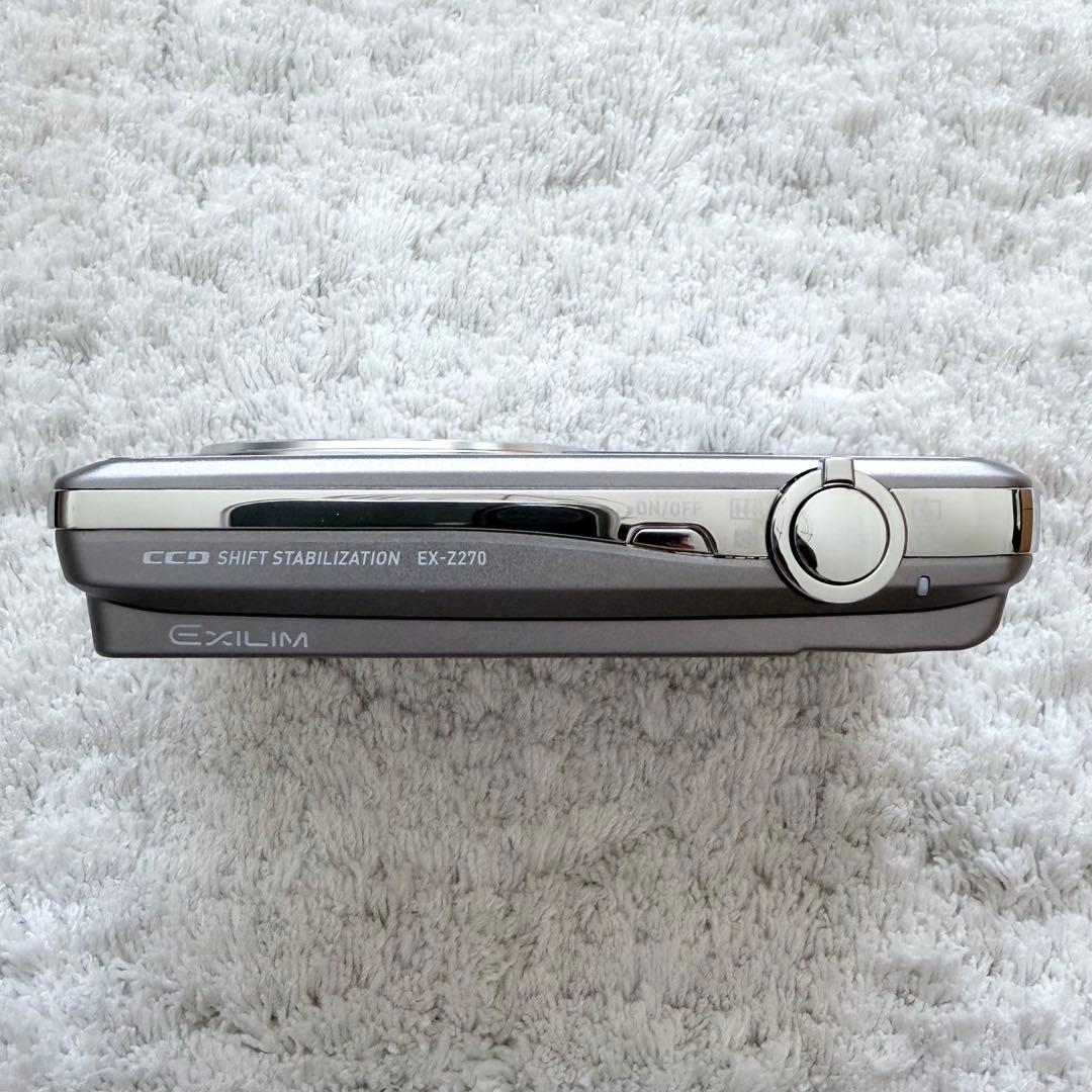 極上品【動作確認済】CASIO カシオEXILM EX-Z270 レトロコンデジ