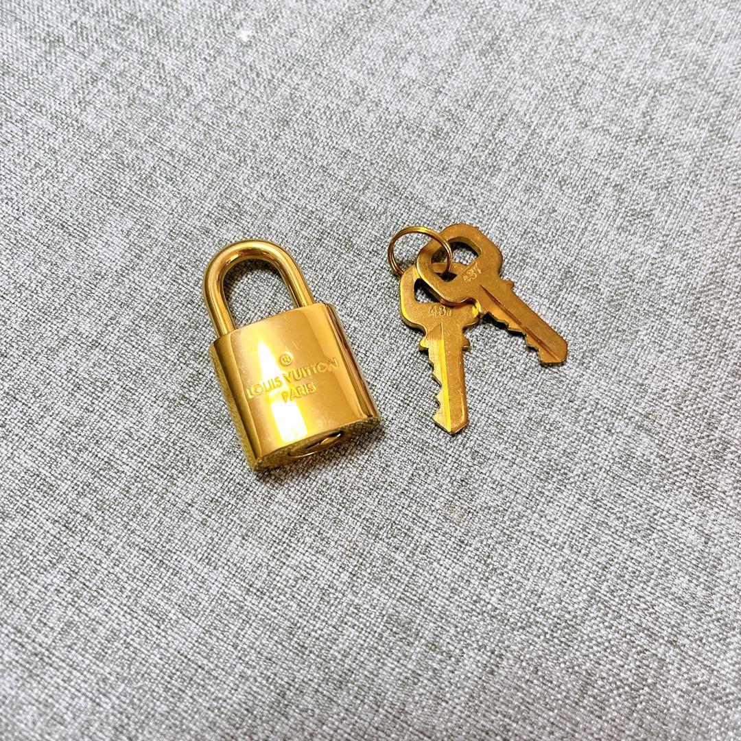 LOUIS VUITTON パドロック 437 南京錠 鍵2本 箱付き 正規品
