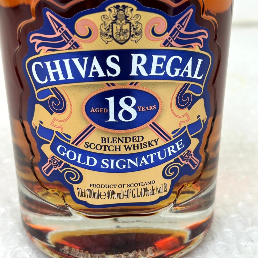 【新品】CHIVAS REGAL 18年 ゴールドシグネチャー シーバスリーガル