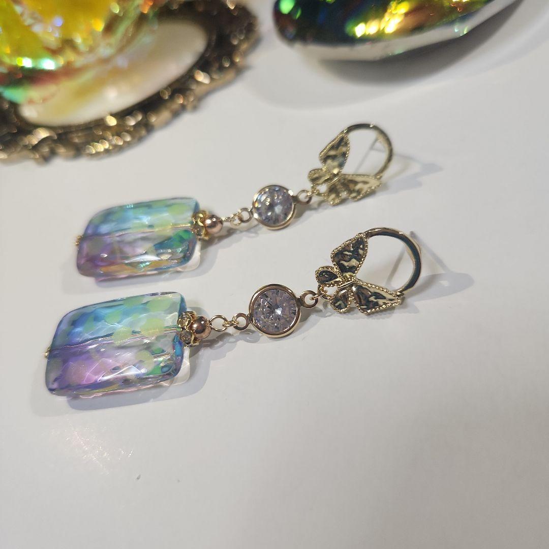 ハンドメイドピアス3224 本日ラスト