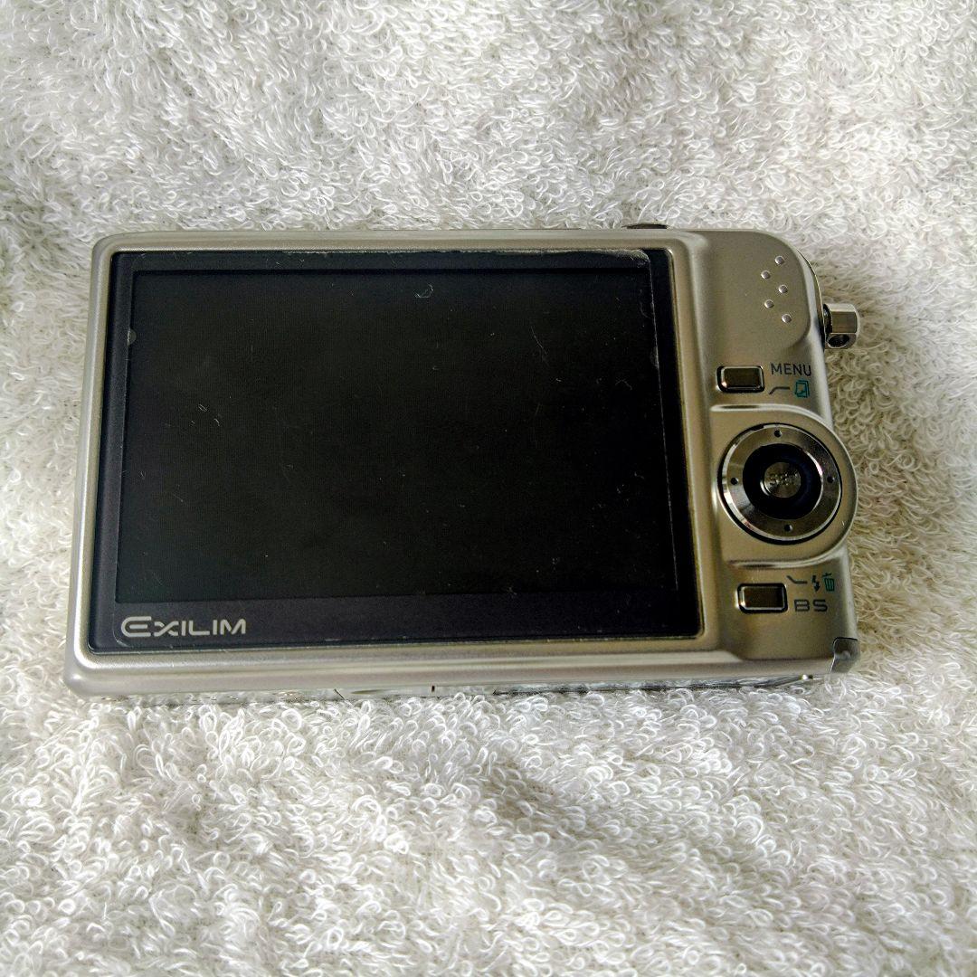 【美品】CASIO EXILIM EX-Z1000 デジカメ シルバー 動作品